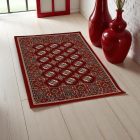 Perserteppich Burgunder Bokhara 60x90 Wohnzimmer teppich, Schlafzimmer teppich