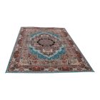 Perserteppich blaue Tabriz 140x200 luxus teppich für Wohnzimmer oder Schlafzimmer