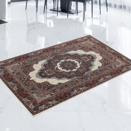 Perserteppich beiger Tabriz 80x120 Wohnzimmer teppich