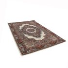 Perserteppich beiger Tabriz 80x120 Wohnzimmer teppich