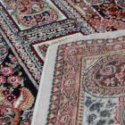 Perserteppich beiger Tabriz 80x120 Wohnzimmer teppich