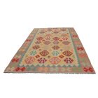 Kelim teppich Chobi 304x197 handgewebter afghanischer Kelim aus Wolle