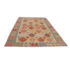 Kelim teppich Chobi 304x197 handgewebter afghanischer Kelim aus Wolle