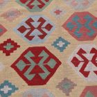 Kelim teppich Chobi 304x197 handgewebter afghanischer Kelim aus Wolle