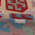 Kelim teppich Chobi 304x197 handgewebter afghanischer Kelim aus Wolle