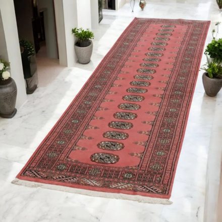 Teppich läufer Mauri 77x281 handgeknüpfter wollteppich