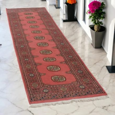 Teppich läufer Mauri 74x247 handgeknüpfter wollteppich