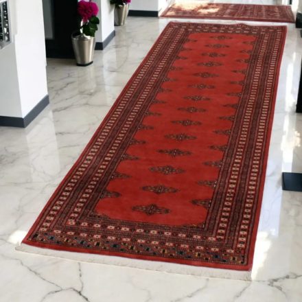 Teppich läufer Butterfly 78x237 handgeknüpfter wollteppich