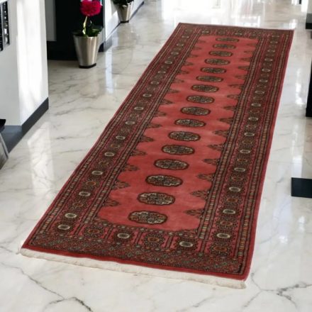 Teppich läufer Mauri 76x242 handgeknüpfter wollteppich