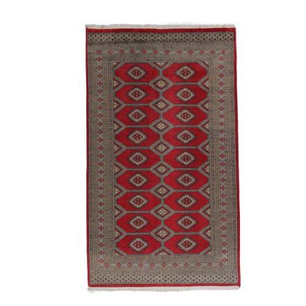 Teppich Pakistan rot Jaldar 153x259 handgeknüpfter Orientteppich