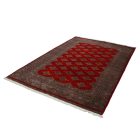 Teppich Pakistan rot Jaldar 156x248 handgeknüpfter Orientteppich