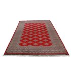 Teppich Pakistan rot Jaldar 156x248 handgeknüpfter Orientteppich