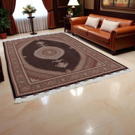 Iranischer teppich Täbriz 202x305 handgeknüpfter Perserteppich für das Wohnzimmer