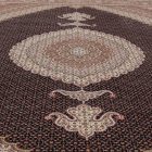 Iranischer teppich Täbriz 202x305 handgeknüpfter Perserteppich für das Wohnzimmer