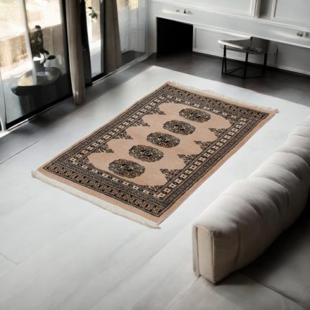 Pakistanischer Teppich Mauri 62x98 handgeknüpfter Orientteppich