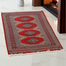 Orienttepich Jaldar 90x61 handgeknüpfter wollteppich