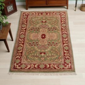 Orientteppich Ziegler 77x122 handgeknüpfter teppich / wohnzimmer teppich