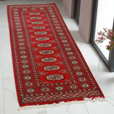 Teppich läufer Mauri 66x181 handgeknüpfter wollteppich