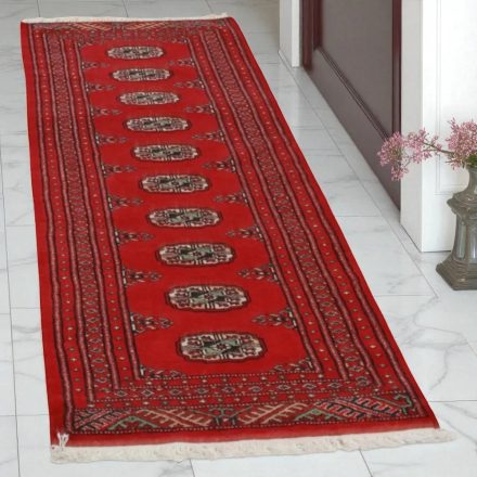 Teppich läufer Mauri 63x196 handgeknüpfter wollteppich