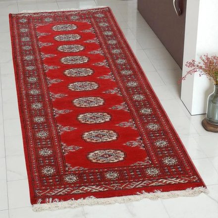 Teppich läufer Mauri 63x181 handgeknüpfter wollteppich