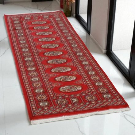 Teppich läufer Mauri 64x177 handgeknüpfter wollteppich