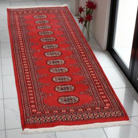   Teppich läufer Mauri 63x194 handgeknüpfter Pakistanischer Teppich