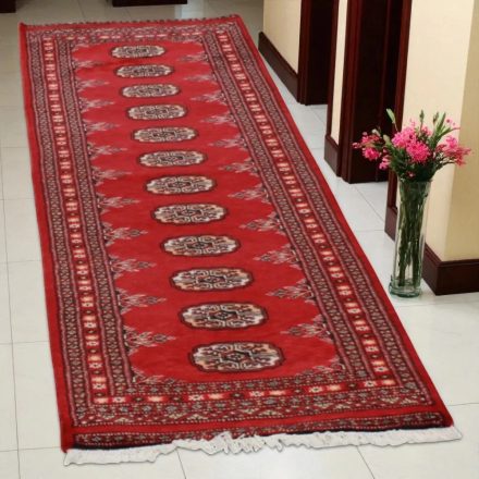 Teppich läufer Mauri 63x189 handgeknüpfter wollteppich