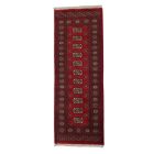 Teppich Läufer burgundy Buchara 65x176 handgeknüpfter pakistanischer Teppich