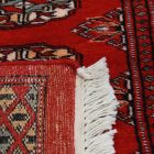 Teppich Läufer burgundy Buchara 65x176 handgeknüpfter pakistanischer Teppich