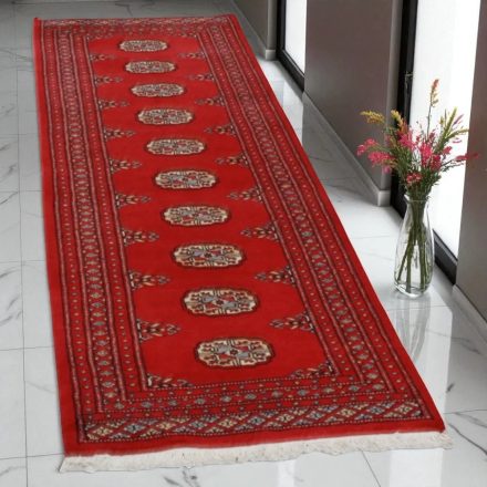 Teppich läufer Mauri 65x203 handgeknüpfter wollteppich
