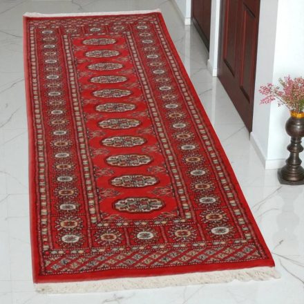 Teppich läufer Mauri 64x182 handgeknüpfter wollteppich
