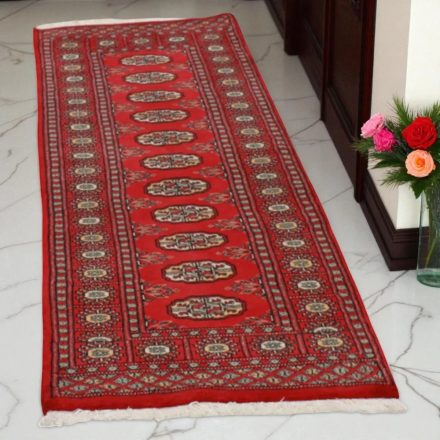 Teppich läufer Mauri 64x186 handgeknüpfter wollteppich