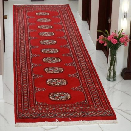 Teppich läufer Mauri 63x193 handgeknüpfter wollteppich