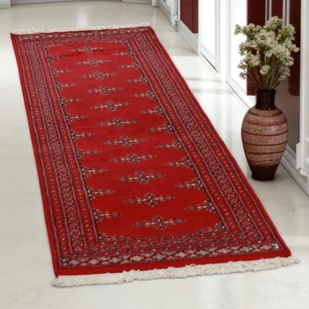 Teppich läufer Butterfly 63x181 handgeknüpfter wollteppich