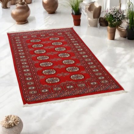 Pakistanischer Teppich Mauri 93x155 handgeknüpfter Orientteppich