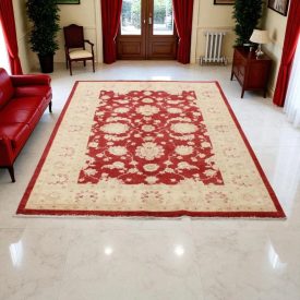 Ziegler orientteppich 167x236 handgeknüpfter wollteppich