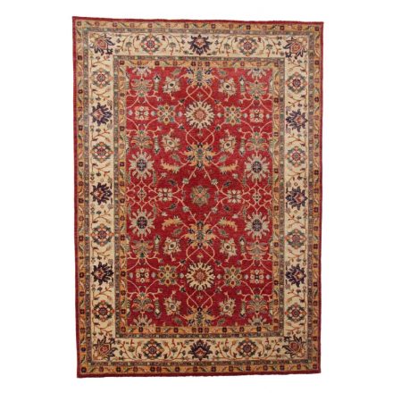 Kazak orientteppich 167x240 handgeknüpfter afghanischer teppich