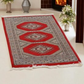 Orienttepich Jaldar 63x94 handgeknüpfter wollteppich