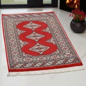 Orienttepich Jaldar 64x99 handgeknüpfter wollteppich