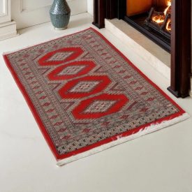 Orienttepich Jaldar 71x129 handgeknüpfter wollteppich