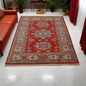 Kazak teppich 183x123 handgeknüpfter afghanischer teppich