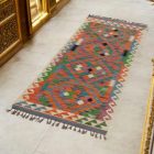 Kelim teppich Chobi 67x201 handgewebter afghanischer Kelim