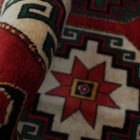 Afghanischer Teppich barna Kargai 200x296 Handgefertigter Teppich für Wohnzimmer