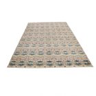 Ikat modern orientteppich 301x197 handgeknüpfter wohnzimmer teppich