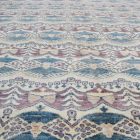 Ikat modern orientteppich 301x197 handgeknüpfter wohnzimmer teppich
