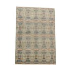 Ikat modern orientteppich 293x203 handgeknüpfter wohnzimmer teppich