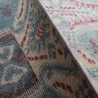 Ikat modern orientteppich 293x203 handgeknüpfter wohnzimmer teppich