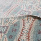 Ikat modern orientteppich 293x203 handgeknüpfter wohnzimmer teppich