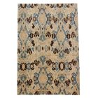 Ikat modern orientteppich 288x198 handgeknüpfter wohnzimmer teppich