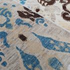 Ikat modern orientteppich 288x198 handgeknüpfter wohnzimmer teppich